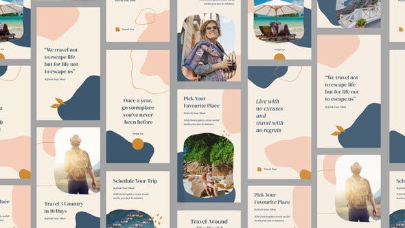 Videohive Travel Instagram Stories 33500809