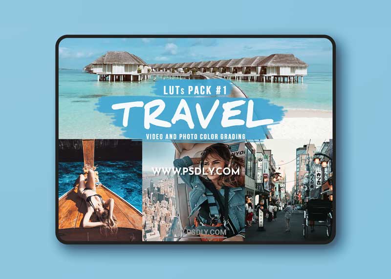 Travel LUTs #1 for Creative Video Color Grading