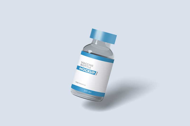 Vaccine Bottle Mockups CGV29Y9