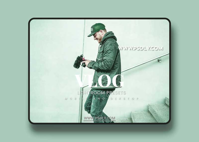 Vlog Lightroom Presets Dekstop and Mobile