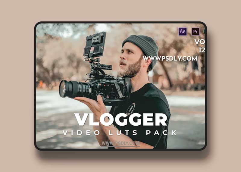 Vlogger Pack Video LUTs Vol.12