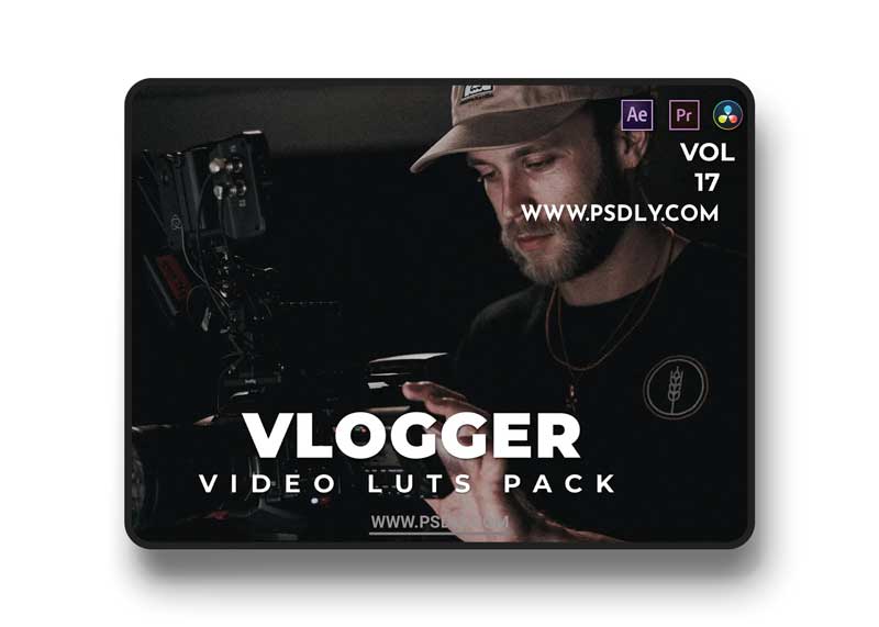 Vlogger Pack Video LUTs Vol.17