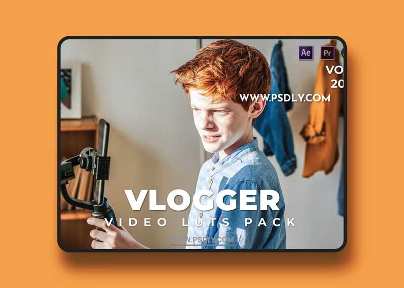 Vlogger Pack Video LUTs Vol.20
