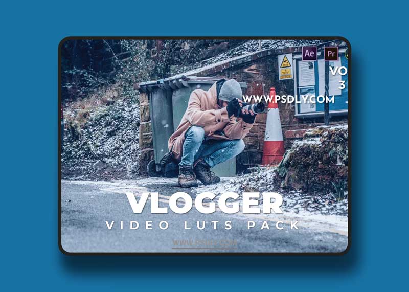 Vlogger Pack Video LUTs Vol.3