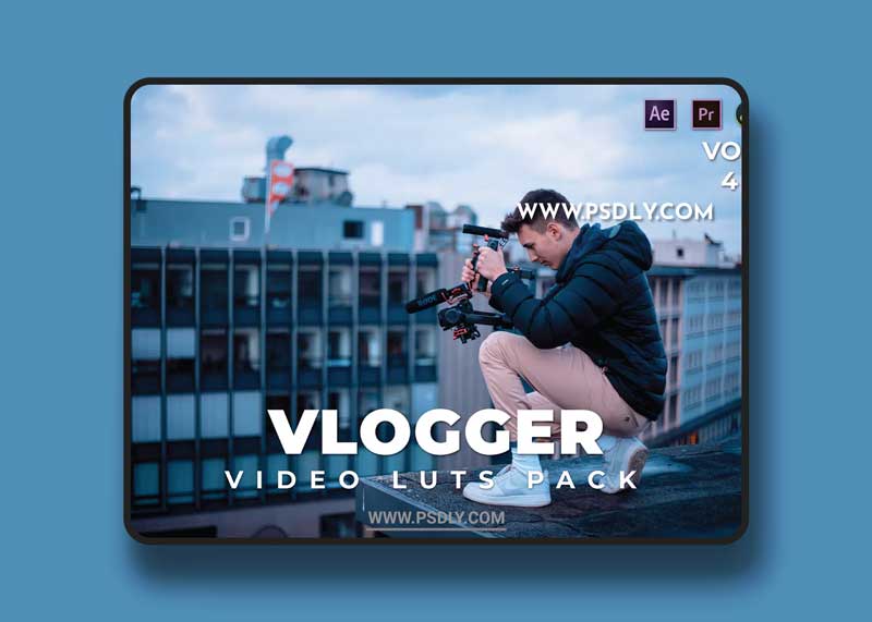 Vlogger Pack Video LUTs Vol.4