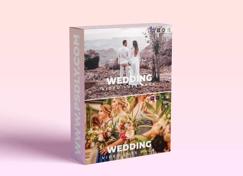 Wedding Pack Video LUTs Bundle