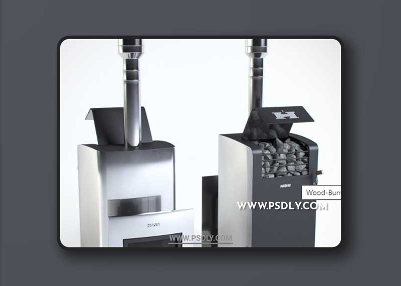 Wood-Burning stove Harvia Classic 400 Top Duo