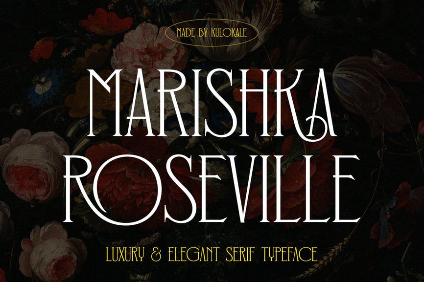 Marishka Roseville - Vintage Display Serif Font