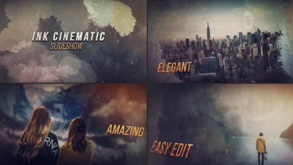 Videohive Ink Cinematic Slideshow 20725502