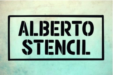 Alberto Stencil Font