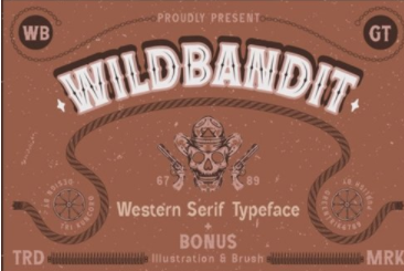 Wild Bandit Font