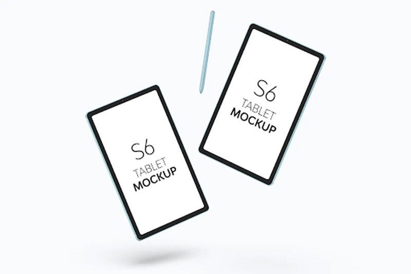 S6 Tablet Mockup 7Q85CJP