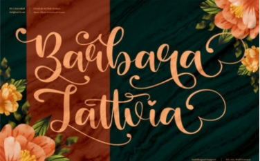 Barbara Lattvia Font