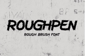 Roughpen Font