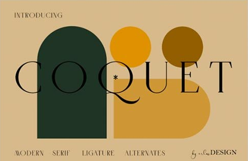 Coquet Font