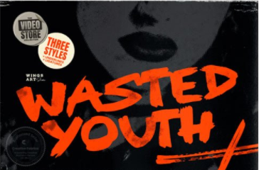 Wasted Youth Font