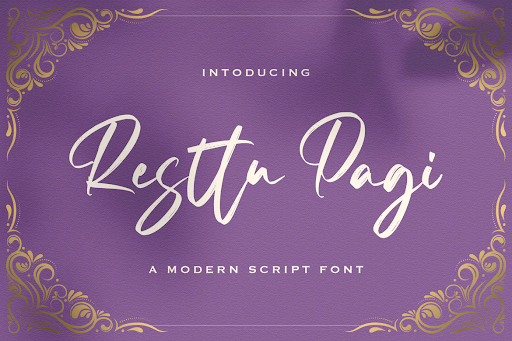 Resttu Pagi - Handwritten Font GJGZMQZ