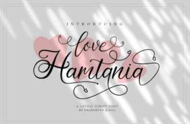 Love Hamtania Font