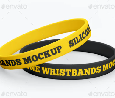 GraphicRiver - Silicone Wristbands Mockup Set 33074188