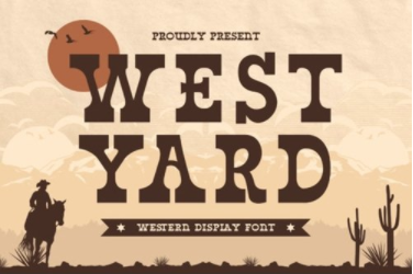 West Yard Font