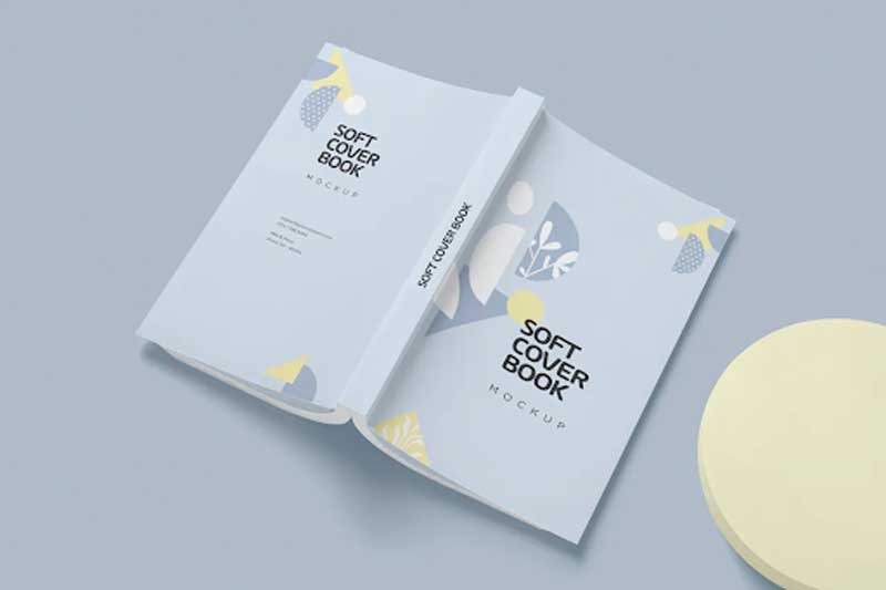 Super Octavo Softcover Book Mockups VW3UQCD