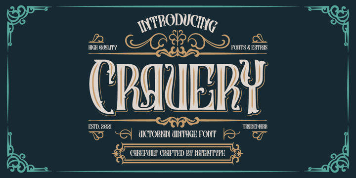 Cravery Font Family