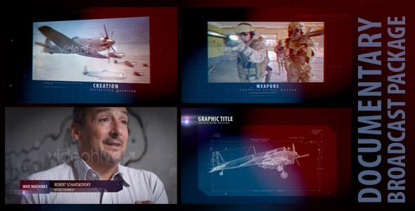 Videohive Documentary Broadcast Package 5854516