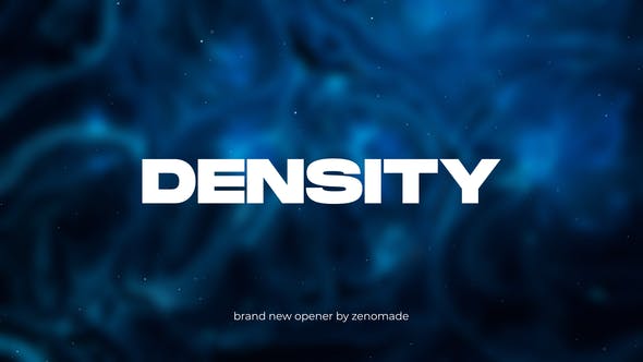 Videohive - Density - Abstract Opener for Premiere - 33602753