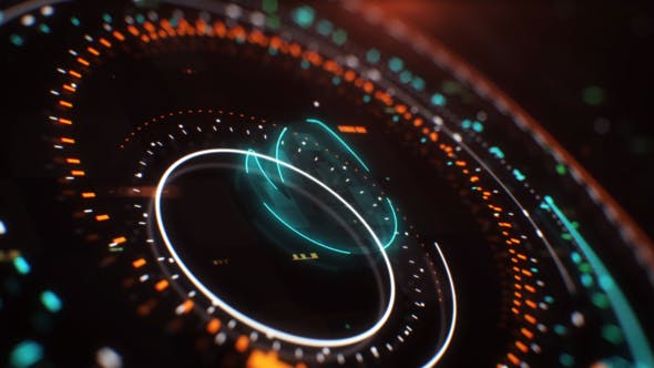 Videohive Hud Logo Reveal 22680198