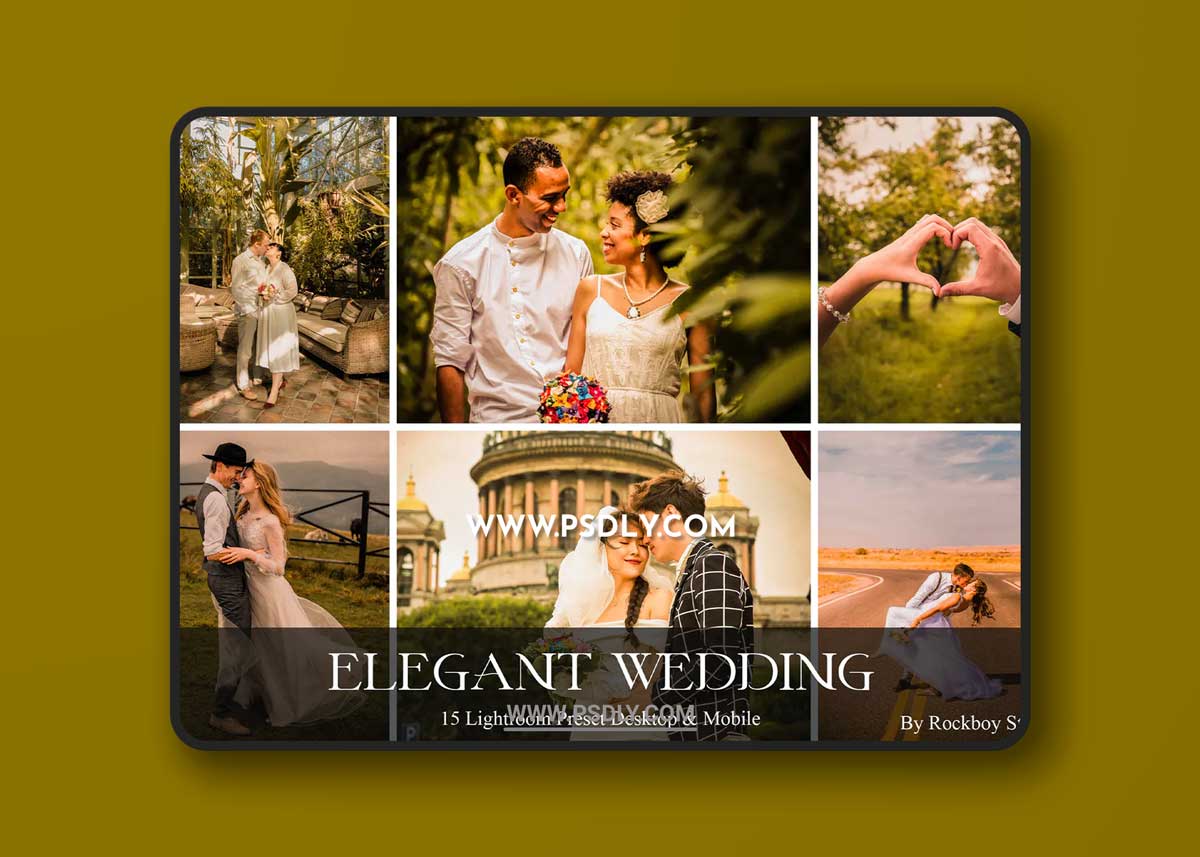 15 Elegant Wedding Lightroom Presets