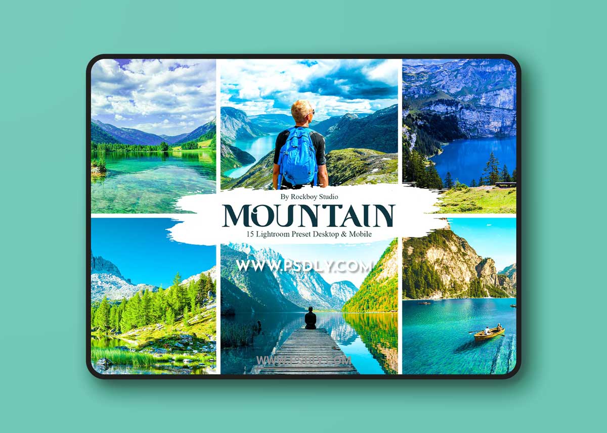 15 Mountain Lightroom Presets