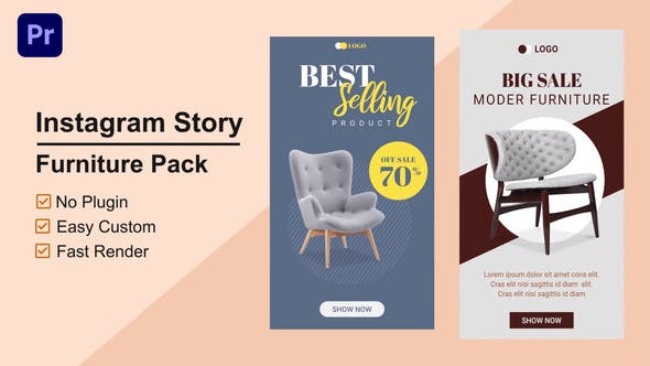 Videohive - Furniture Instagram Story Mogrt 11 - 33693491