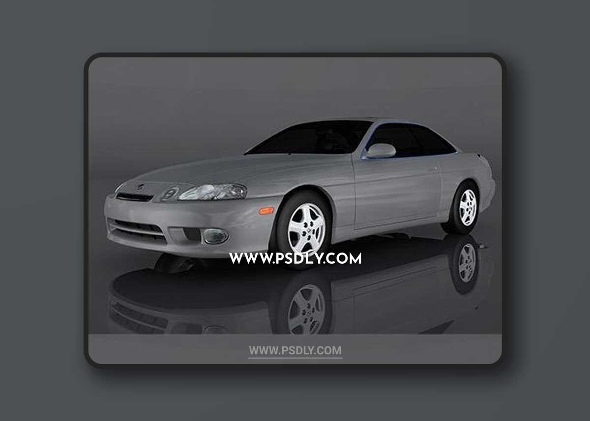 1997 Lexus SC300 3D Model o89434
