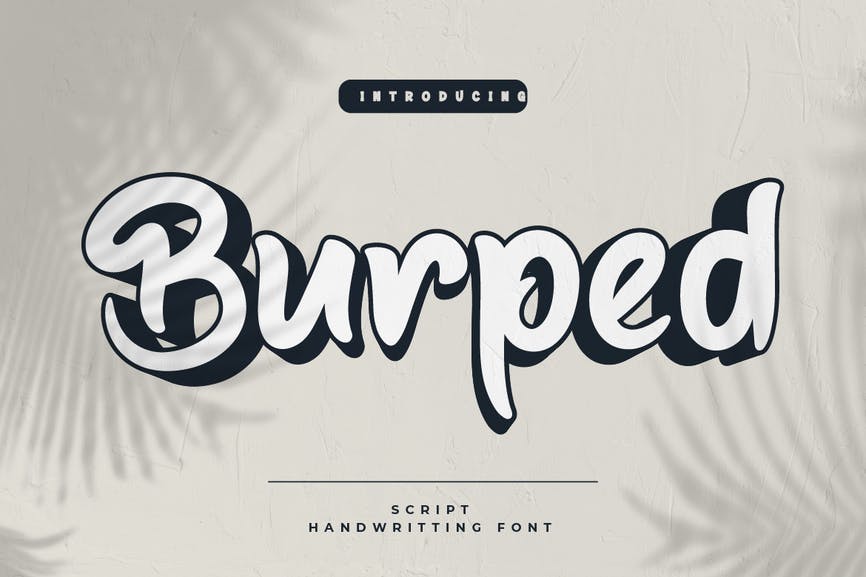 Burped Font