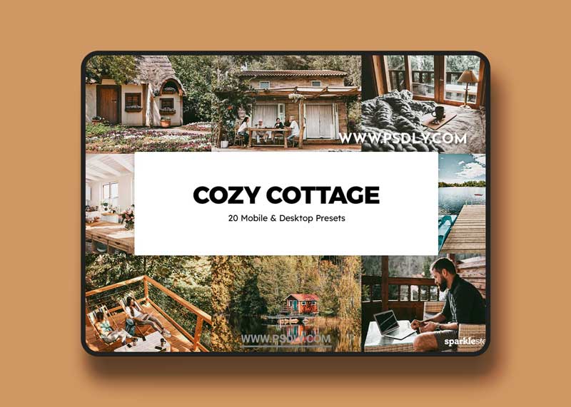 20 Cozy Cottage Lightroom Presets & LUTs