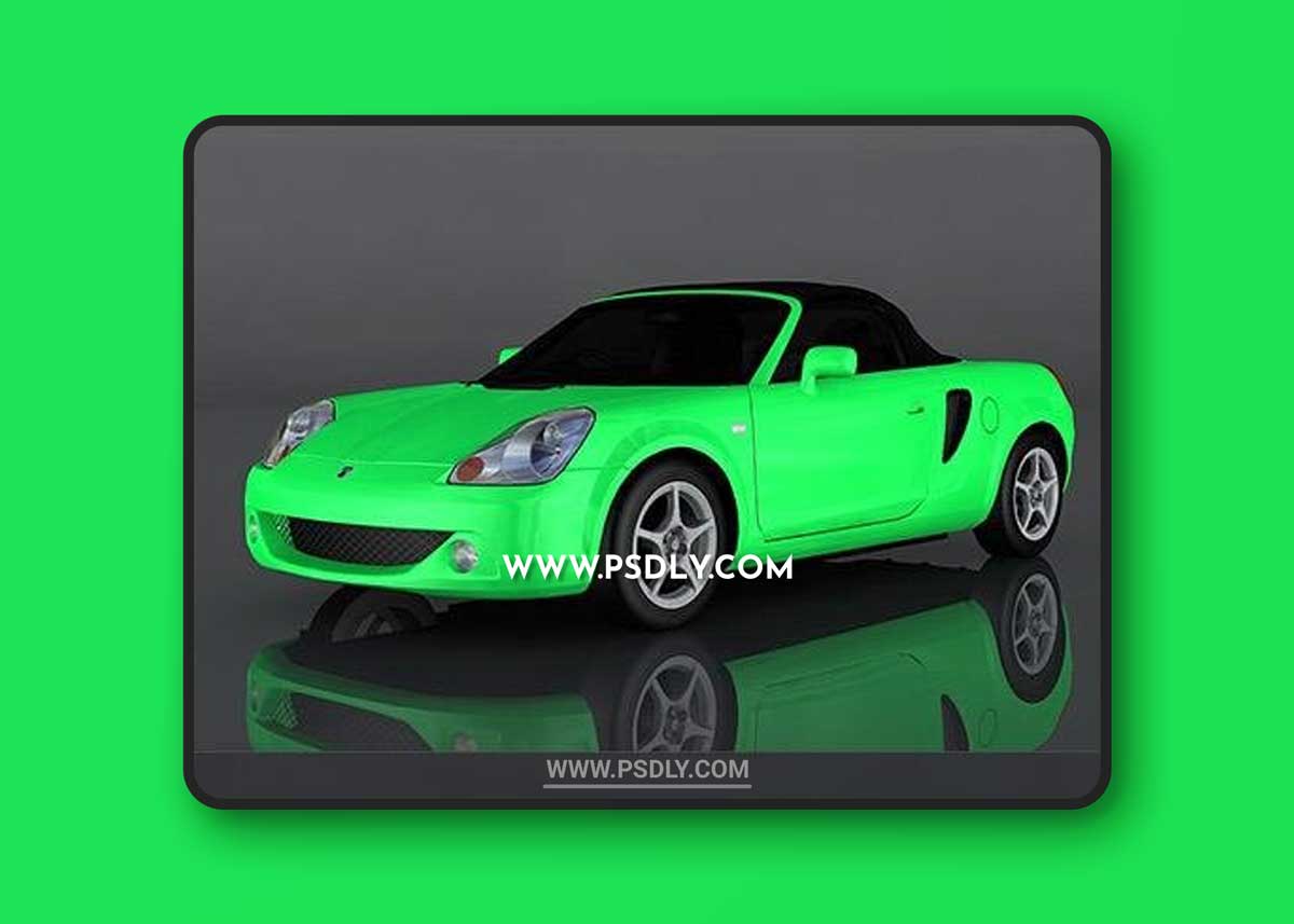 2002 Toyota MR-S 3d model Model o175652