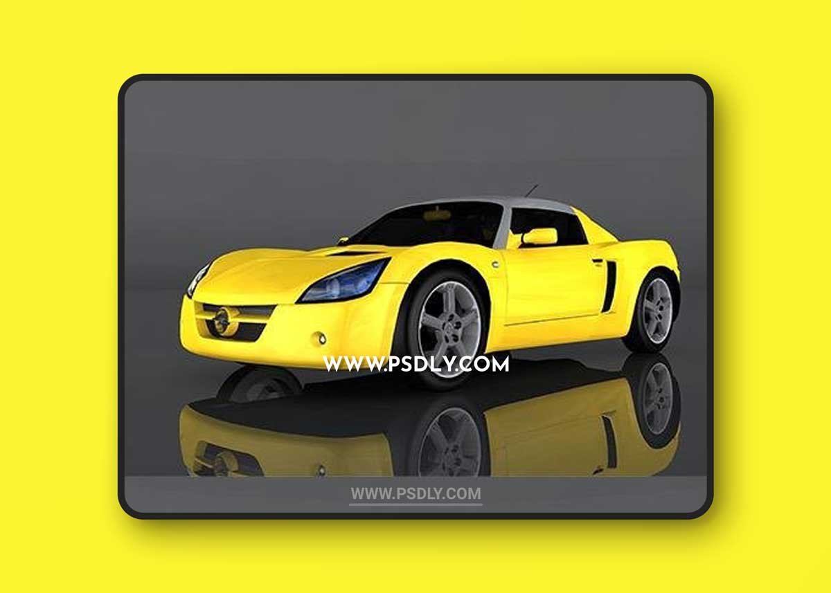 2004 Opel Speedster Turbo 3d model Model o175678