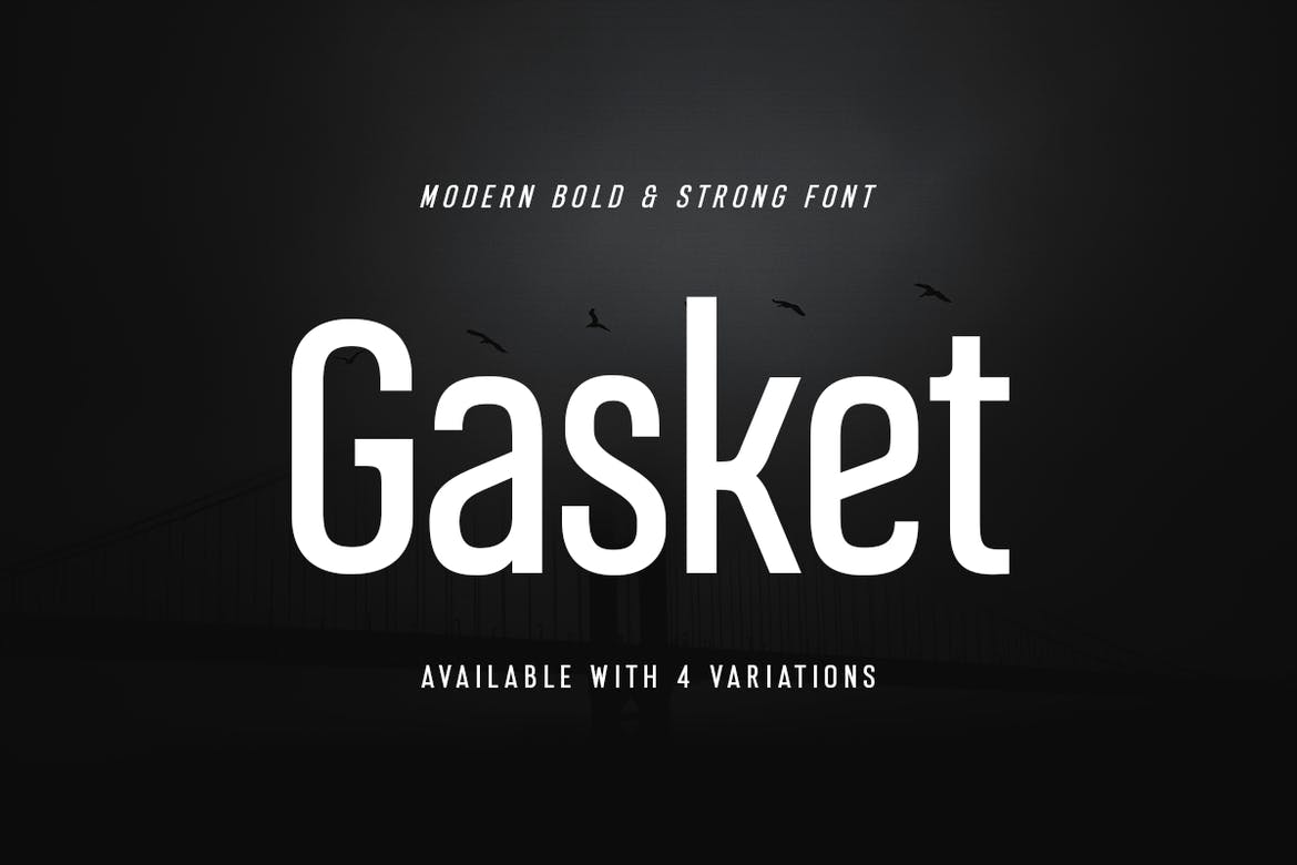 Gasket - Modern Corporate Condensed Sans Serif