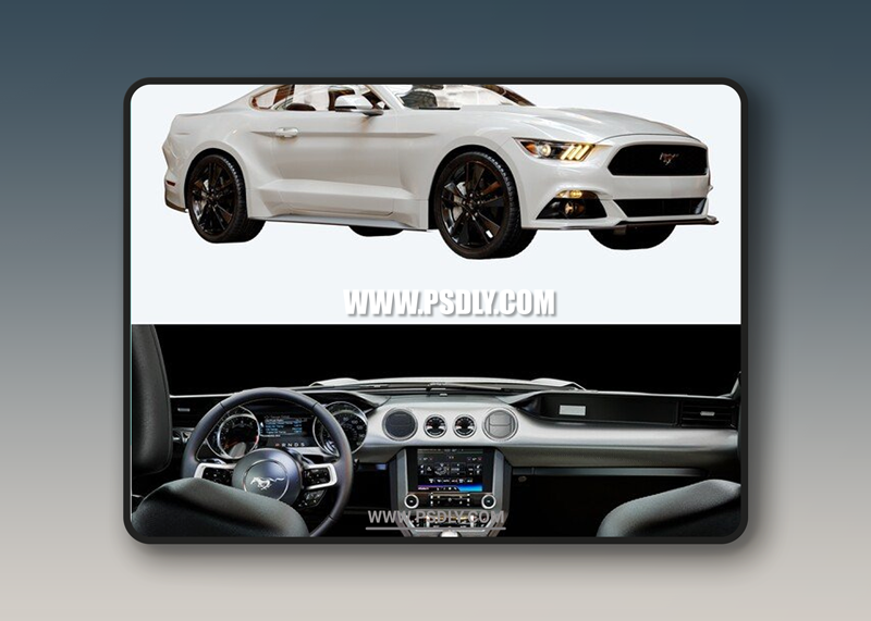 ARTSTATION – FORD MUSTANG GT 3D MODEL HQ INTERIOR