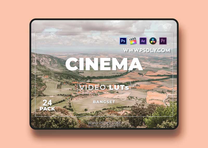 Bangset Cinema Pack 24 Video LUTs