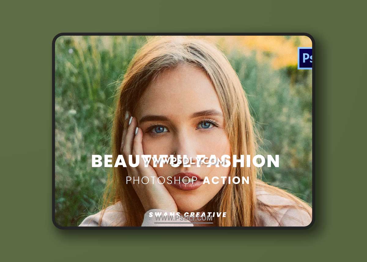 Beautiful Fashion Photoshop Action