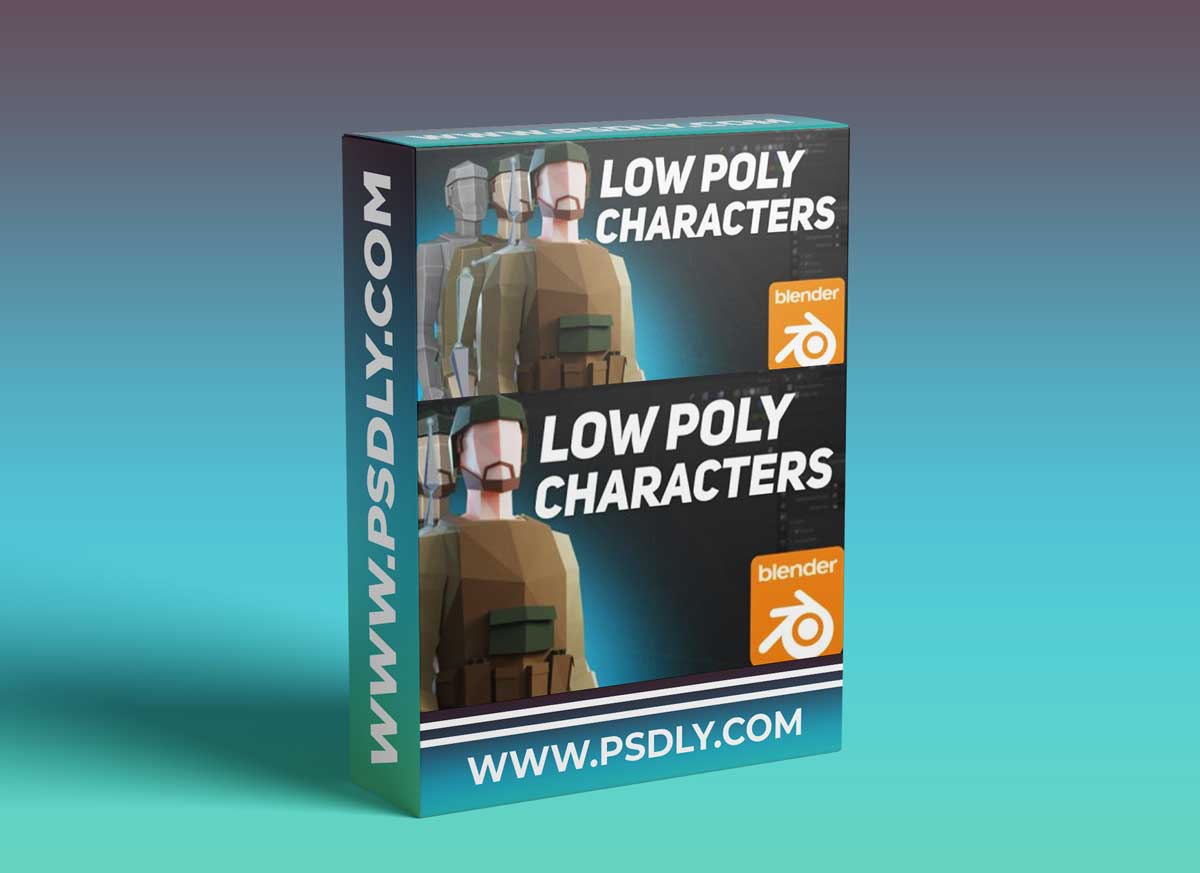 Blender - Render: Your first 3D game character