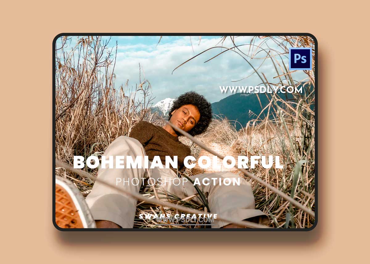 Bohemian Colorful Photoshop Action