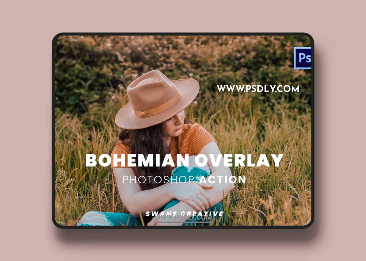Bohemian Overlay Photoshop Action