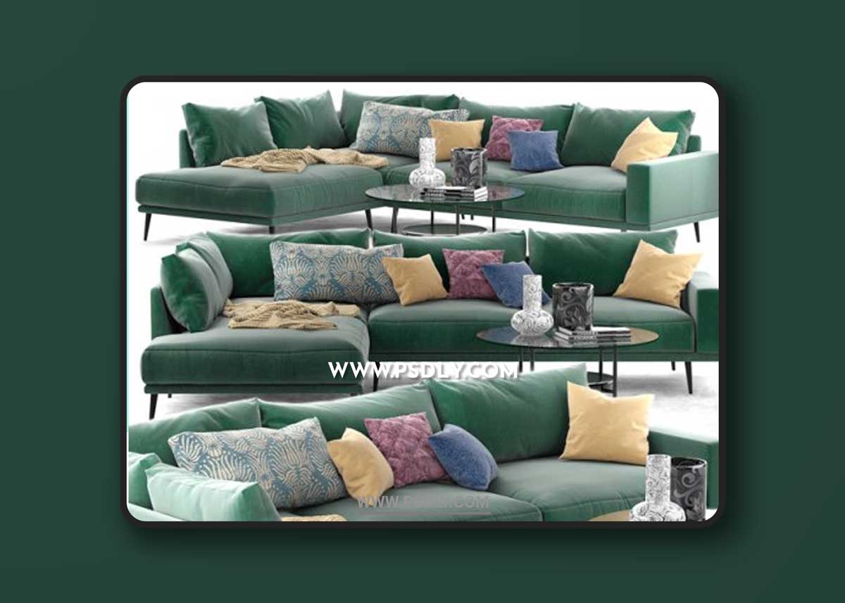 Carlton Sofa 3D Models