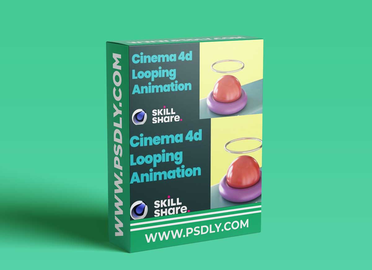 Cinema 4D - Easy Looping 3D Animation for Instagram