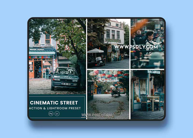 Cinematic Street Action & Lightrom Presets
