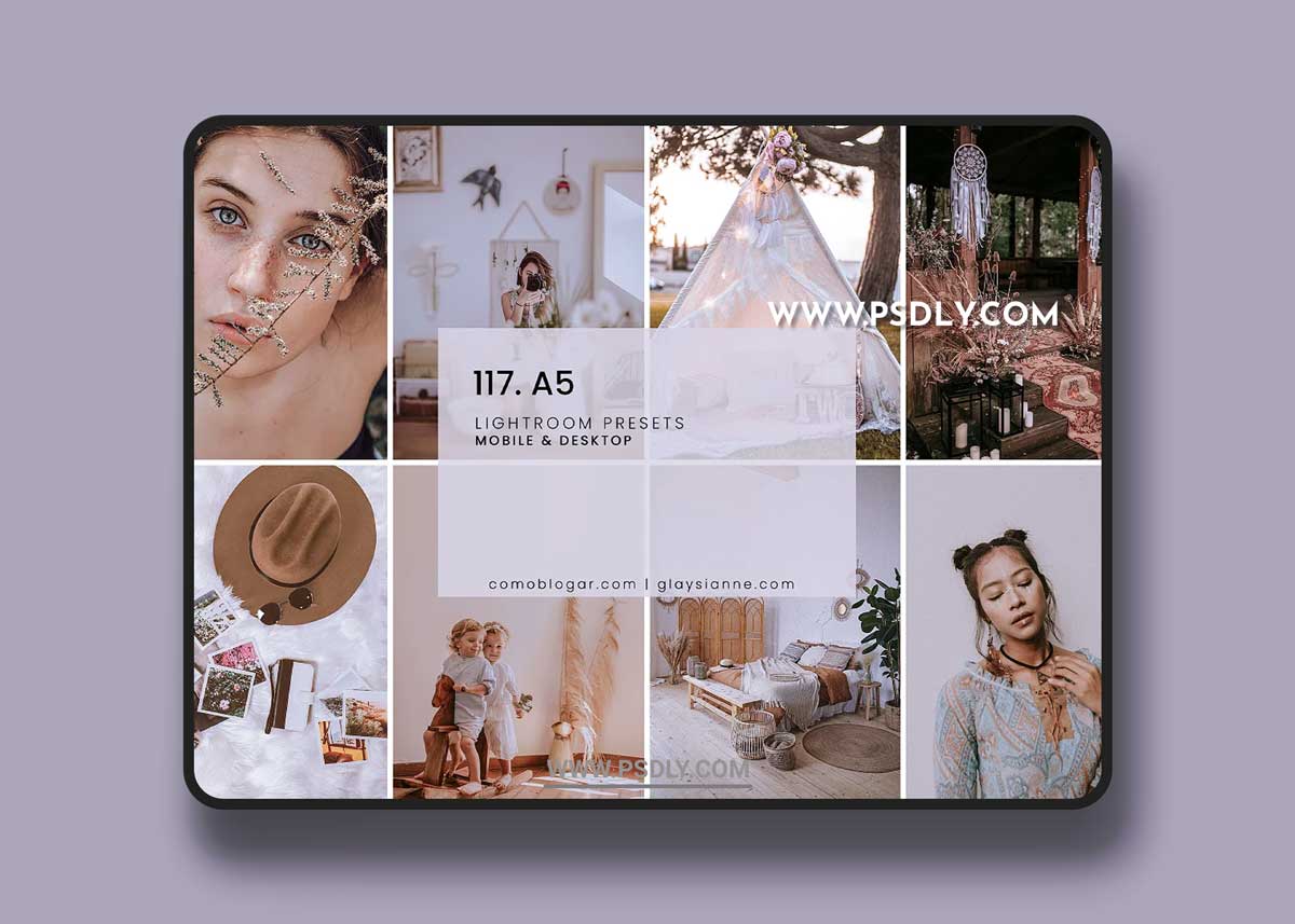 CreativeMarket - 117. A5 Presets 6405323