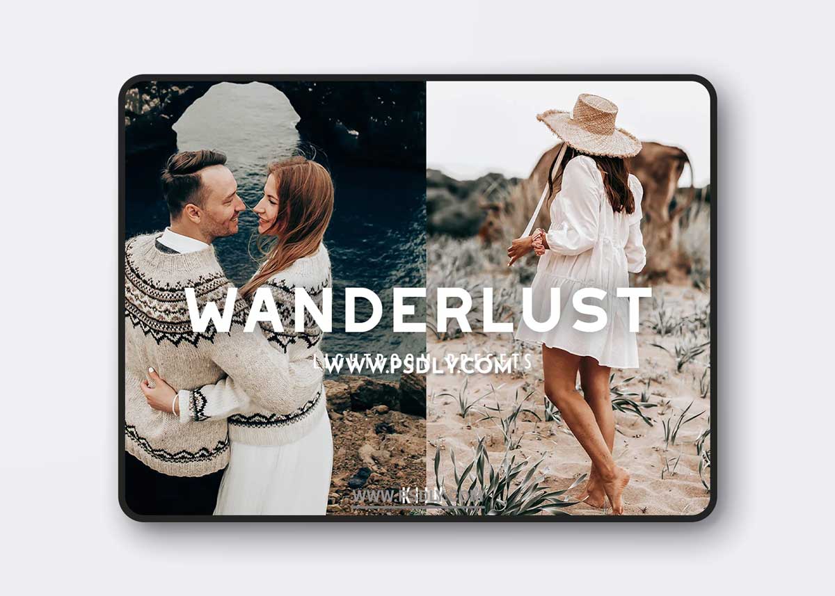 CreativeMarket - 5 WANDERLUST LIGHTROOM PRESETS 6265738