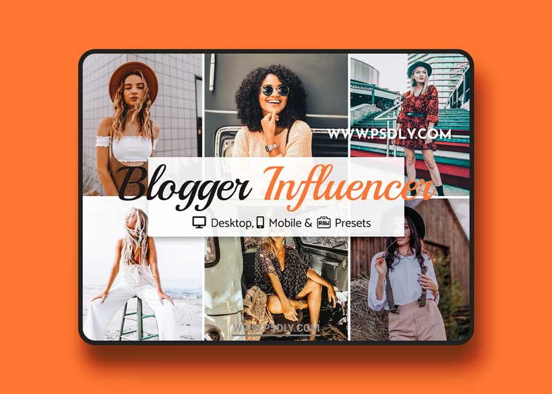 CreativeMarket - Blogger Influencer Preset Collection 4168574